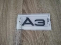 черна емблема Audi A3, снимка 3