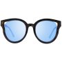 GUESS 🍊 Дамски огледални слънчеви очила "BLACK BROWN & BLUE" нови с кутия, снимка 3
