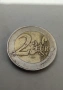 Рядка евро монета вижда се номинала, снимка 7
