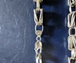 сребърен ланец -12, снимка 3