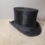 уникална мъжка шапка от 1900 година цилиндър, снимка 1
