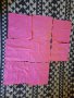 Розови салфетки за маса, снимка 1 - Покривки за маси - 41508447