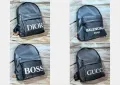 Дамска черна раница Hugo Boss🎒Balenciaga🎒Gucci🎒Christian Dior Код D1359, снимка 1