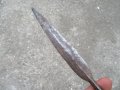 Старо Ковано Острие 18/19 век от Африканско копие нож , снимка 5