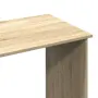vidaXL Бюро, дъб сонома, 102x50x75 см, инженерно дърво, снимка 8