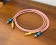 Sonic Link Silver Pink (Black Rhodium) RCA / Аудио кабели, снимка 1