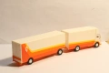 HERPA 1:87 H0 MERCEDES BENZ TIR КАМИОН МОДЕЛ, снимка 6