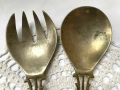 Красиви месингови прибори за сервиране от Англия, снимка 5