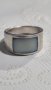 Модернистичен сребърен пръстен 925, снимка 1