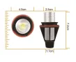 LED крушки Angel Eyes ангелски очи 12V-24V цвят син за BMW с Canbus без грешки, снимка 6