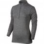 Nike Dri-Fit Element 1/2 Zip Shirt - страхотна дамска блуза КАТО НОВА, снимка 3