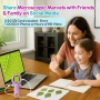Нов Образователен микроскоп 500x с екран и LED светлини Играчка деца, снимка 7