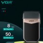 Безжична самобръсначка VGR V-331 Shaver, професионална, двустранна, USB зареждане, снимка 3