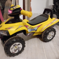 АТВ Мони - жълт, снимка 1 - Детски велосипеди, триколки и коли - 44621631