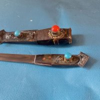 Тибетски нож - "Лоти", снимка 1 - Антикварни и старинни предмети - 39253005