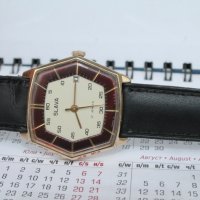 СССР часовник ''Слава'' позлатен, снимка 9 - Антикварни и старинни предмети - 41396979