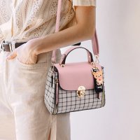 Елегантна дамска чанта през рамо от еко кожа, 6цвята - 023, снимка 11 - Чанти - 42075179