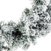 Коледен венец Green Snowy, 60см, снимка 2 - Декорация за дома - 42720217
