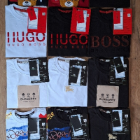 Мъжки тениски DSQUARED, HUGO BOSS, BURBERRY,  NIKE, KARL , снимка 2 - Тениски - 44574888