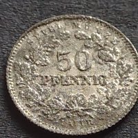 Рядка монета 50 пфенинга Германия жетон миниатюра 30438, снимка 1 - Нумизматика и бонистика - 42685820