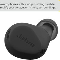 Тъмно сиви слушалки Jabra Elite 8 Earbuds: Адаптивен ANC, сигурно прилягане, 32-часова батерия , снимка 1 - Bluetooth слушалки - 42528375