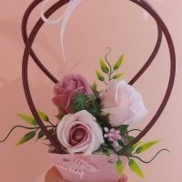 🌸Ново🌸Бюджетни кошнички със три сапунени рози за любимата учителка✍🏻💐, снимка 4 - Подаръци за жени - 41933335