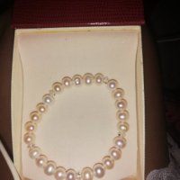 Сребърен пръстен с перла, снимка 1 - Бижутерийни комплекти - 42301507