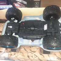 Джип с дистанционно , Extreem monster 1:10 , 27mhz , радиоуправляема джипка, снимка 6 - Електрически играчки - 38601611