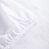 СТИЛНА бяла блуза с деколте и ръкави от тюл, снимка 3 - Тениски - 41880088