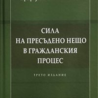 Живко Сталев - Сила на пресъдено нещо , снимка 1 - Специализирана литература - 41085139