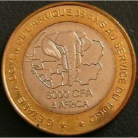 6000 франка 2003, Того, снимка 2 - Нумизматика и бонистика - 38722762