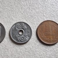 Монети. Япония. 1  ,10 ,50 ,100   йени . 4 бройки., снимка 14 - Нумизматика и бонистика - 32626343