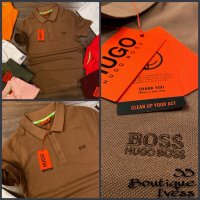 Hugo Boss мъжка тениска с яка 13 цвята , снимка 11 - Тениски - 35740872