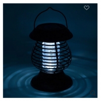 Соларен фенер, LED 1.2V против насекоми 2 в 1, Черен , снимка 3 - Соларни лампи - 36031931