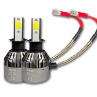  NIKEN LED крушки Н3, 12V-24V, оригинални, снимка 3 - Аксесоари и консумативи - 38359699
