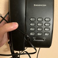 Телефон sagem. Нов, снимка 1 - Стационарни телефони и факсове - 41760964