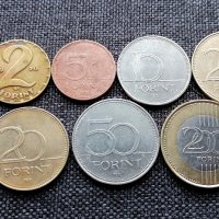 ❤️ ⭐ ⏩ Лот Монети Унгария 7 бройки ⏪ ⭐ ❤️, снимка 1 - Нумизматика и бонистика - 36019274