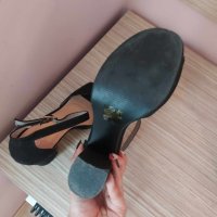 Високи сандали с дебел ток, снимка 5 - Сандали - 42389791