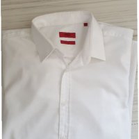 Hugo Boss HUGO Elisha01 Extra Slim fit pique Cotton Mens Size40/ 50/ L НОВО! ОРИГИНАЛ! Мъжка Риза!, снимка 13 - Ризи - 34773219