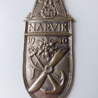 WW2-знак,немско военно отличие на морски войски, снимка 1 - Антикварни и старинни предмети - 41745330