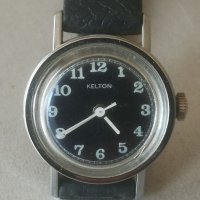 Дамски часовник KELTON. Made in England. Механичен механизъм TIMEX. Vintage watch, снимка 1 - Дамски - 39381819