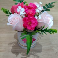 Цветя, снимка 3 - Изкуствени цветя - 42099621