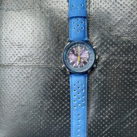 Мъжки ръчен Часовник Citizen Blue Angels World Chronograph дата,ден час в месеца, снимка 3 - Мъжки - 39795590