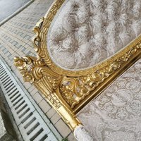 Италианска барокова холна гарнитура Silik 055, снимка 4 - Дивани и мека мебел - 40876617