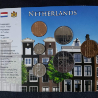 Нидерландия 1996-2000 - Комплектен сет от 6 монети, снимка 1 - Нумизматика и бонистика - 44536158