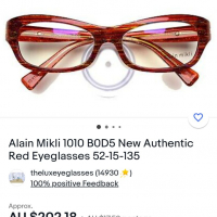Alain Mikli - рамки за очила , снимка 9 - Слънчеви и диоптрични очила - 36184344