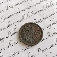 Райх монета - Германия - 2 пфенига | 1908г.; серия A, снимка 2 - Нумизматика и бонистика - 41569077