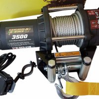 Лебедка за ATV и UTV KangarooWinch/PowerWinch K 3500 lb (1587kg) - НОВА, снимка 2 - Аксесоари и консумативи - 17282972