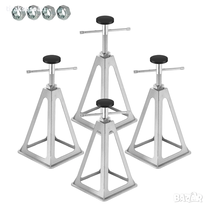 Стабилизатор за каравана кемпер 4 броя регулируеми подпори 1000 кг 1891, снимка 1