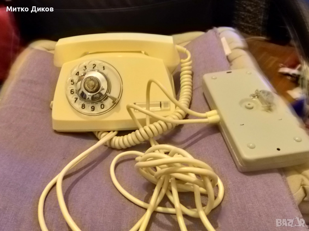 Стационарен телефон КГБ модел VEF STA-2,СССР Вертушка 1983г. нов, снимка 1